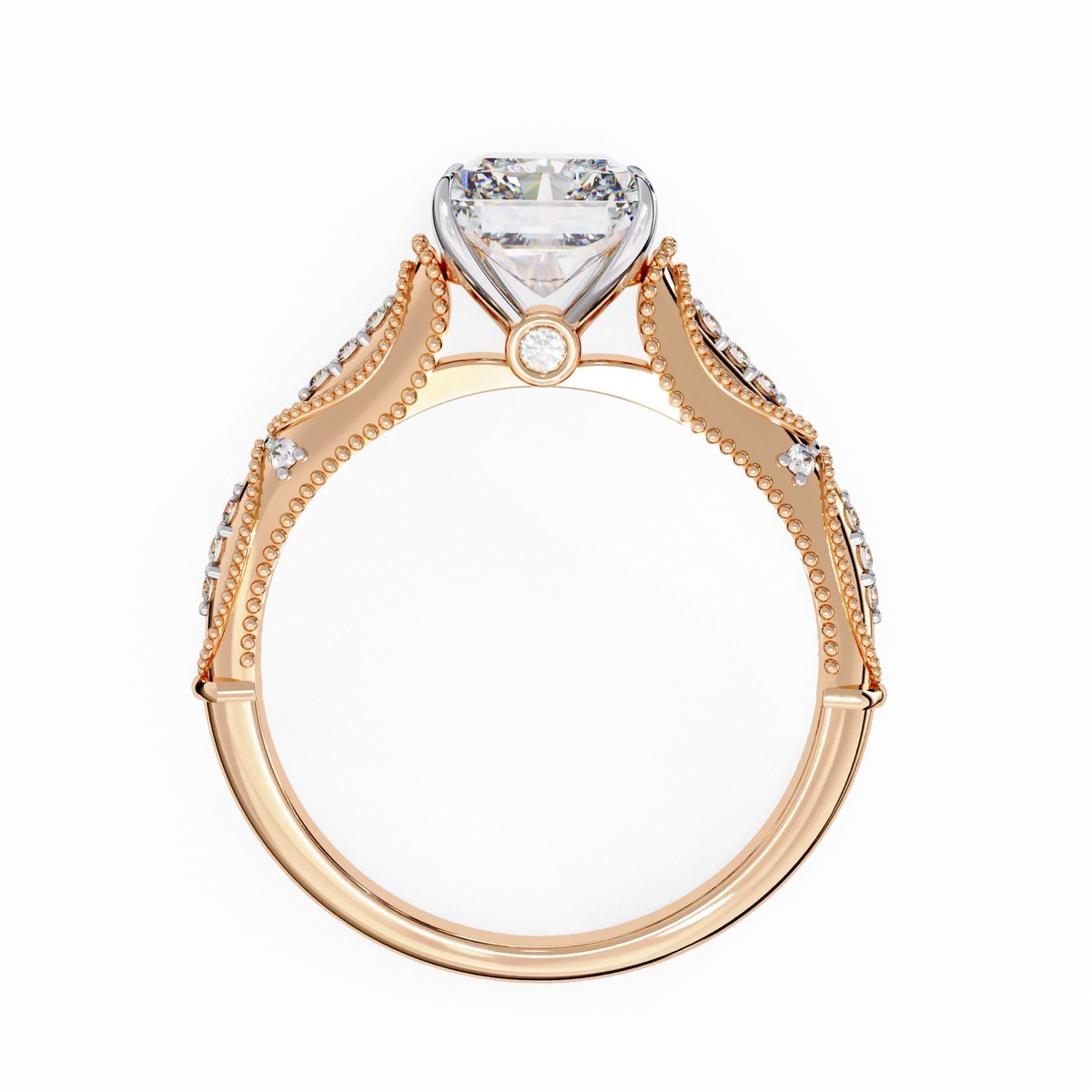 Radiant Spark Lab Grown Diamond Ring - Ophiratbf