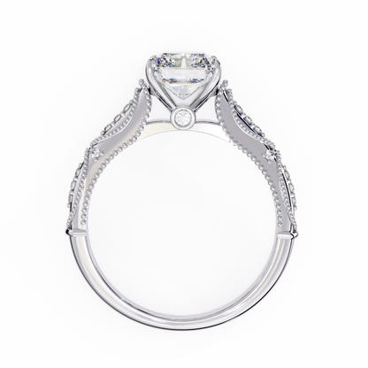 Radiant Spark Lab Grown Diamond Ring