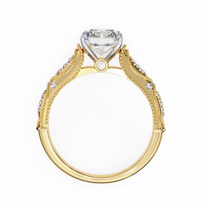 Radiant Spark Lab Grown Diamond Ring