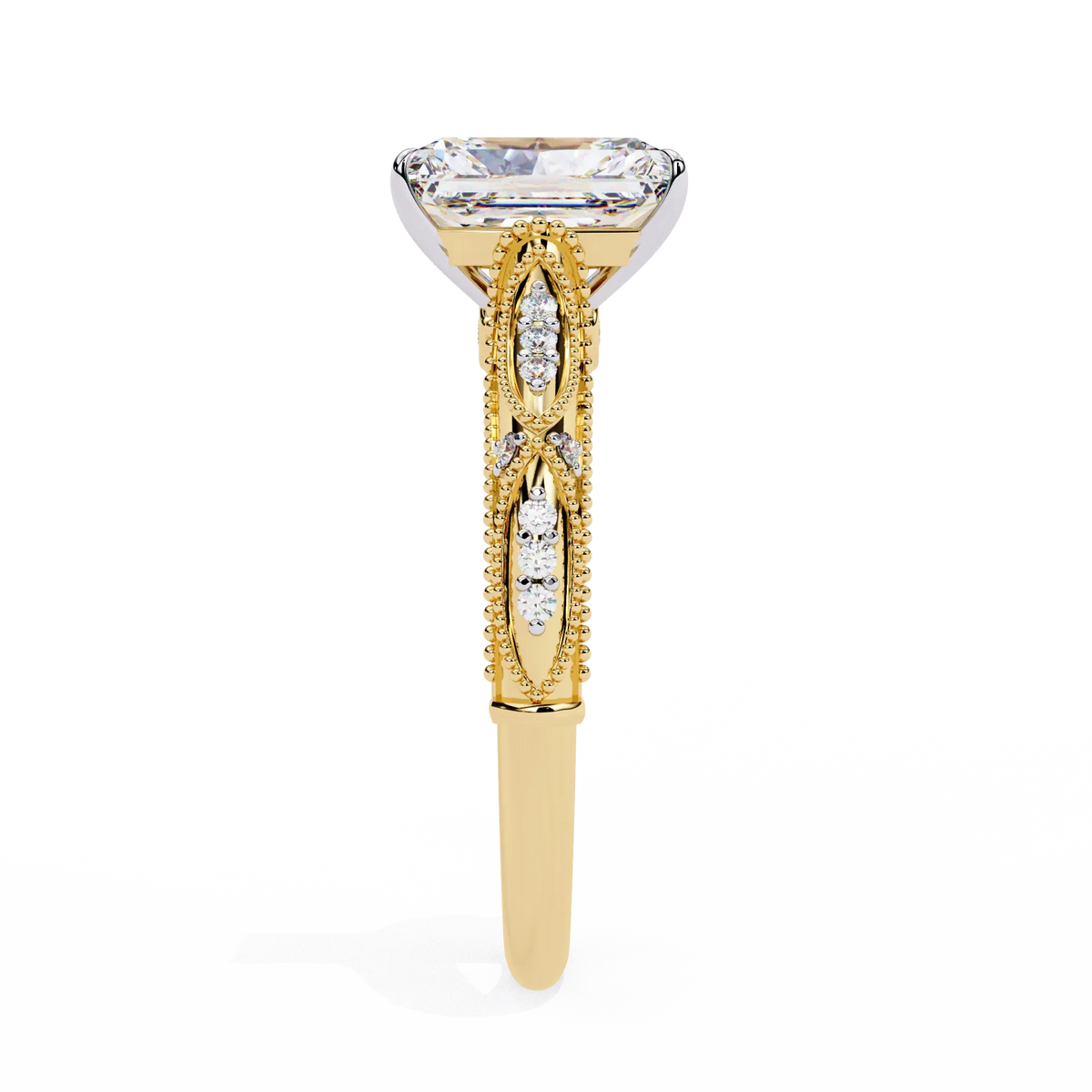 Radiant Spark Lab Grown Diamond Ring - Ophiratbf