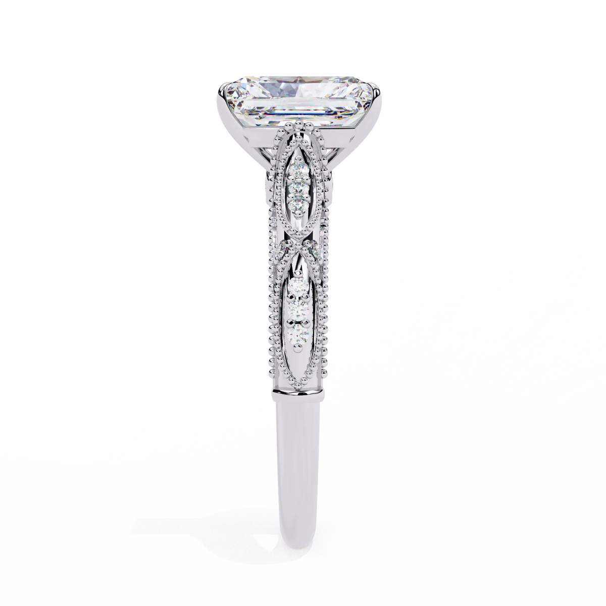Radiant Spark Lab Grown Diamond Ring - Ophiratbf