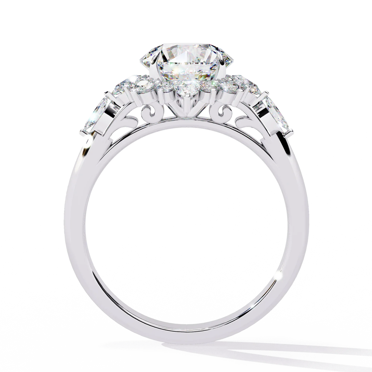 Majestic Empress Lab Grown Diamond Ring - Ophiratbf