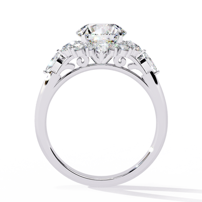 Majestic Empress Lab Grown Diamond Ring