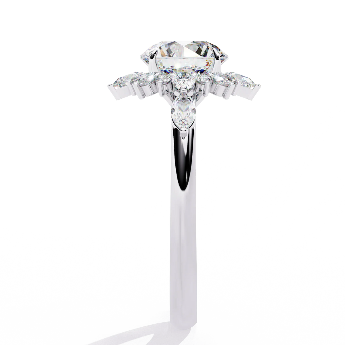 Majestic Empress Lab Grown Diamond Ring - Ophiratbf