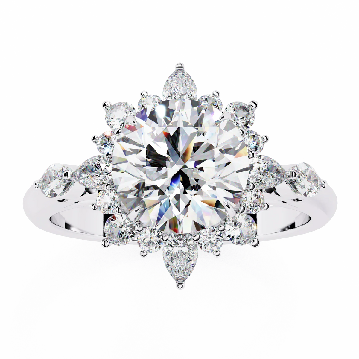 Majestic Empress Lab Grown Diamond Ring - Ophiratbf