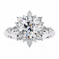 Majestic Empress Lab Grown Diamond Ring - Ophiratbf