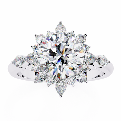 Majestic Empress Lab Grown Diamond Ring