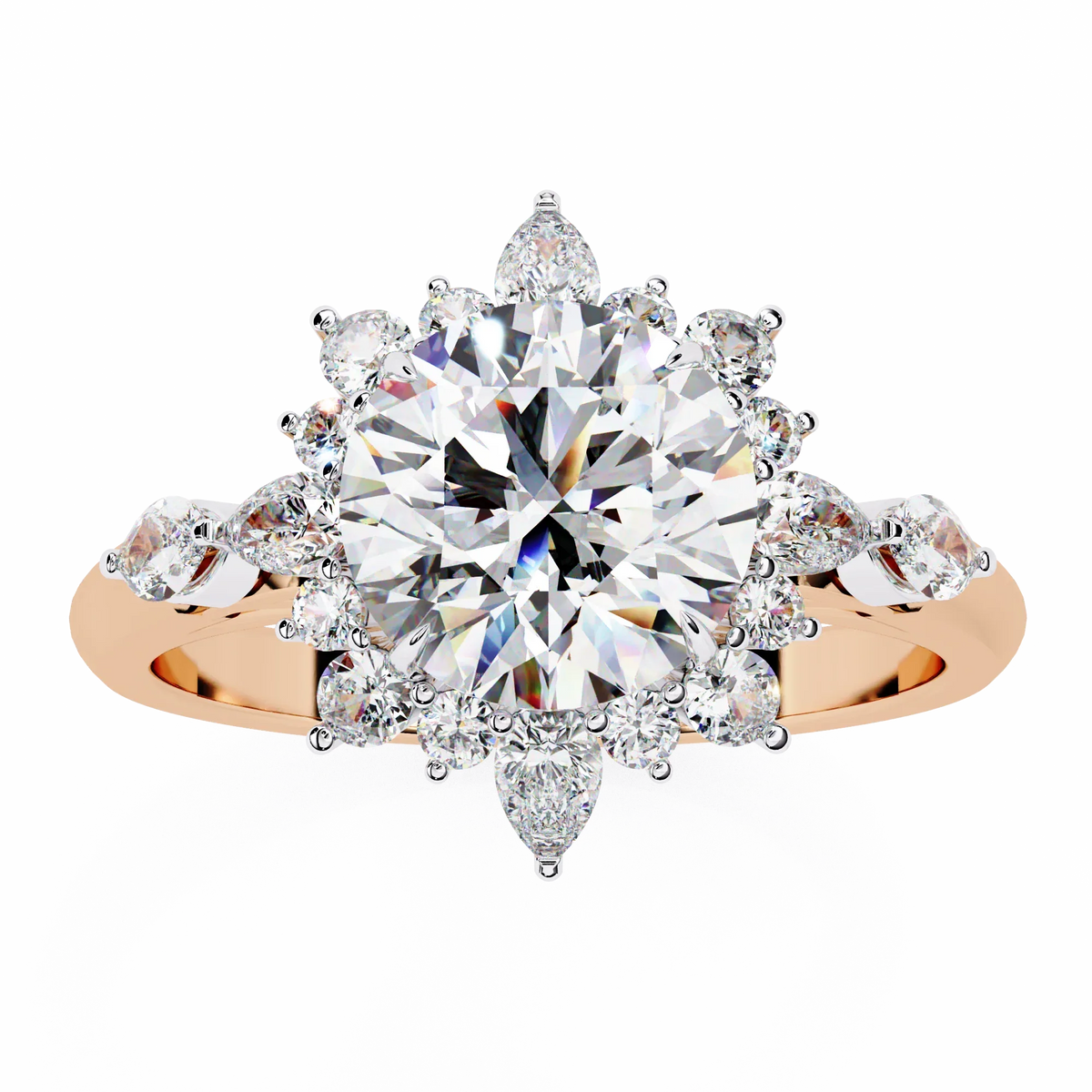 Majestic Empress Lab Grown Diamond Ring - Ophiratbf
