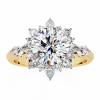 Majestic Empress Lab Grown Diamond Ring - Ophiratbf