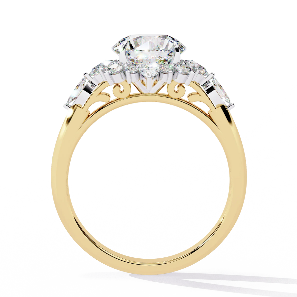 Majestic Empress Lab Grown Diamond Ring - Ophiratbf