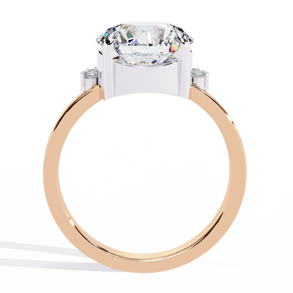 Aurora Crown Lab Grown Diamond Ring