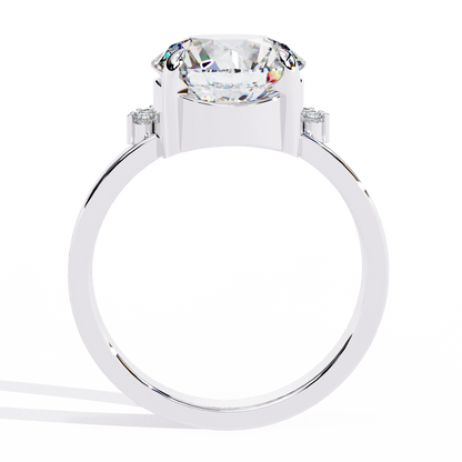 Aurora Crown Lab Grown Diamond Ring