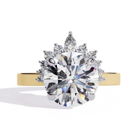 Aurora Crown Lab Grown Diamond Ring - Ophiratbf