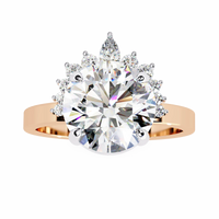 Aurora Crown Lab Grown Diamond Ring - Ophiratbf