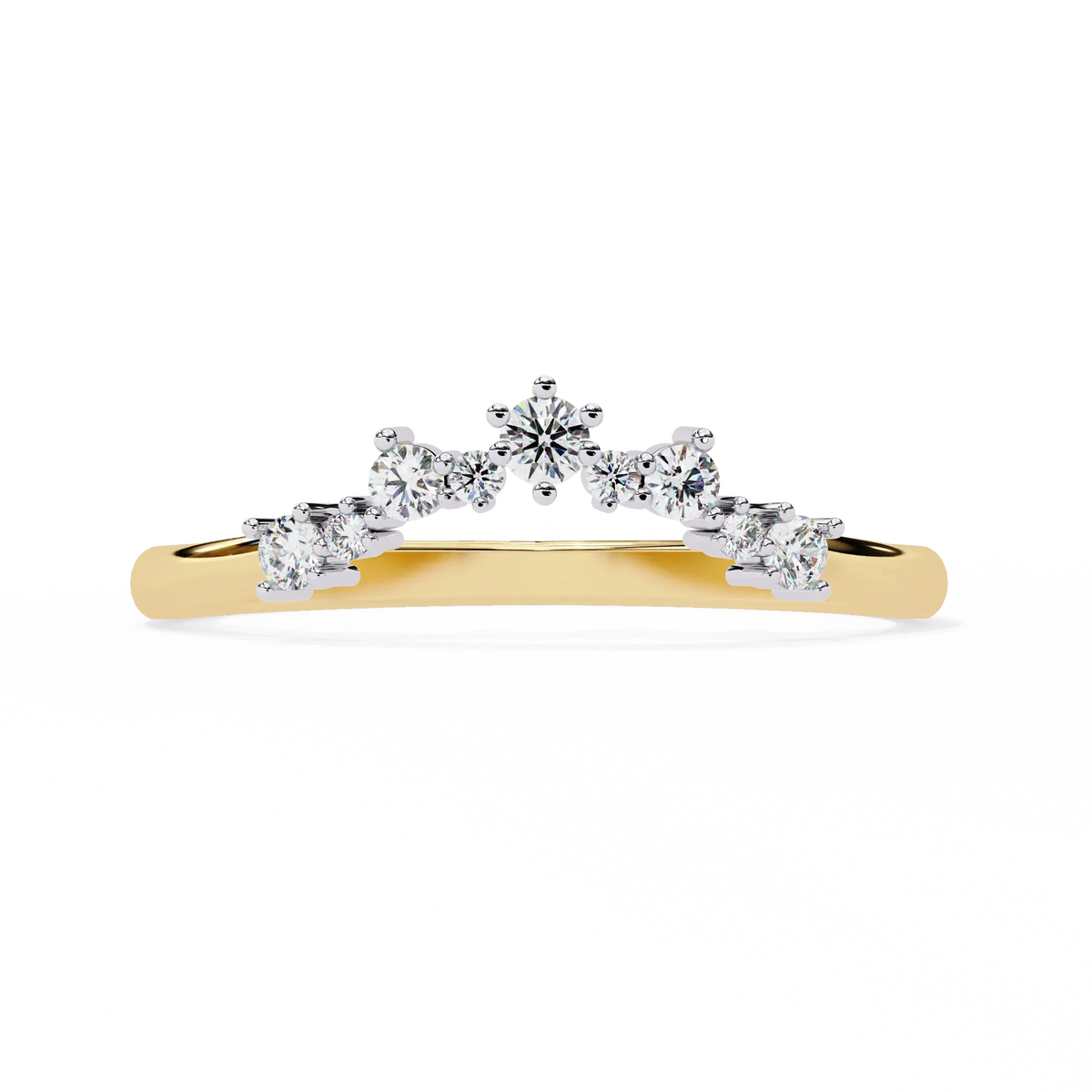 Ophira Celeste Chevron Lab Diamond Band - Ophiratbf