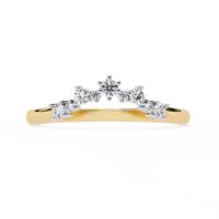 Ophira Celeste Chevron Lab Diamond Band - Ophiratbf