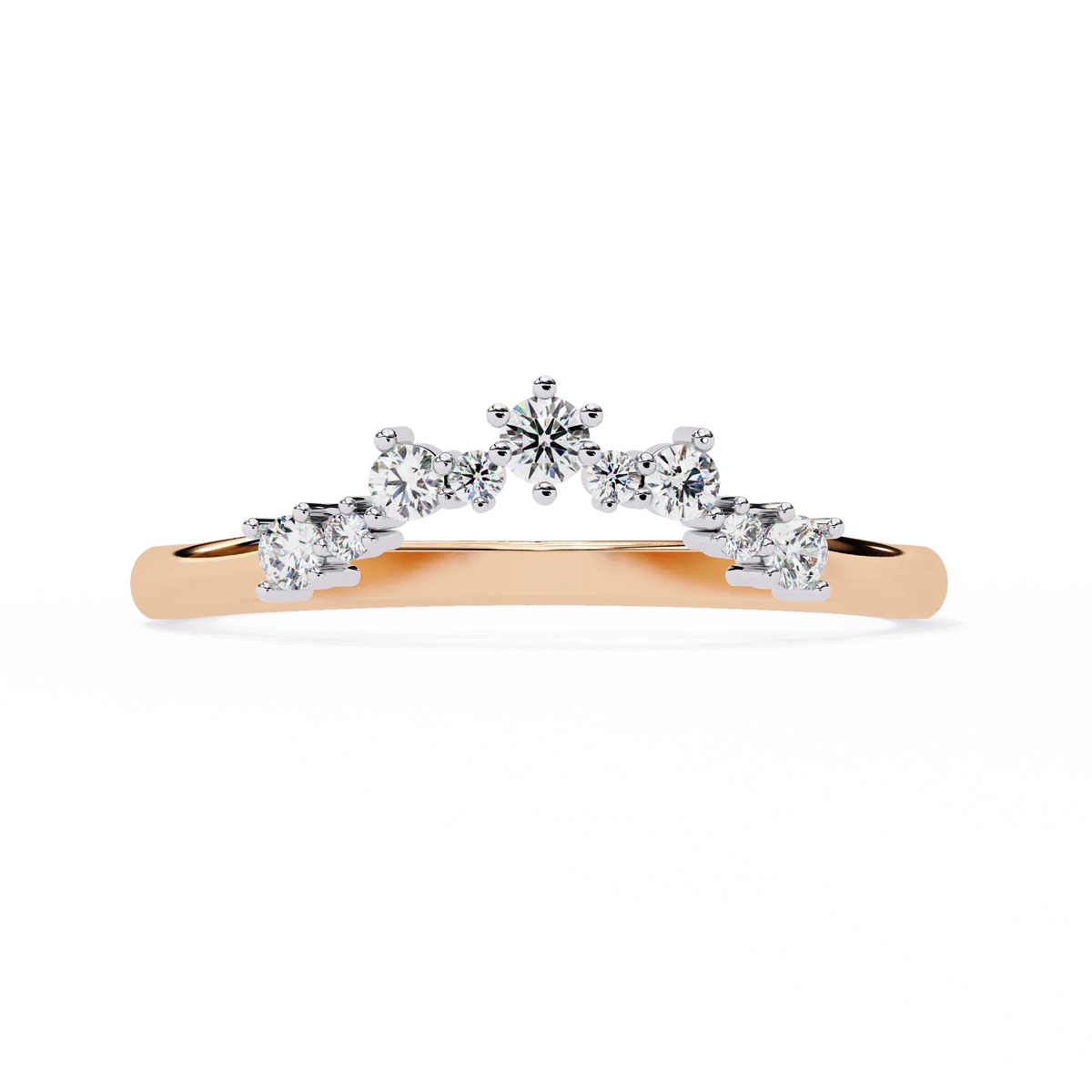 Ophira Celeste Chevron Lab Diamond Band - Ophiratbf