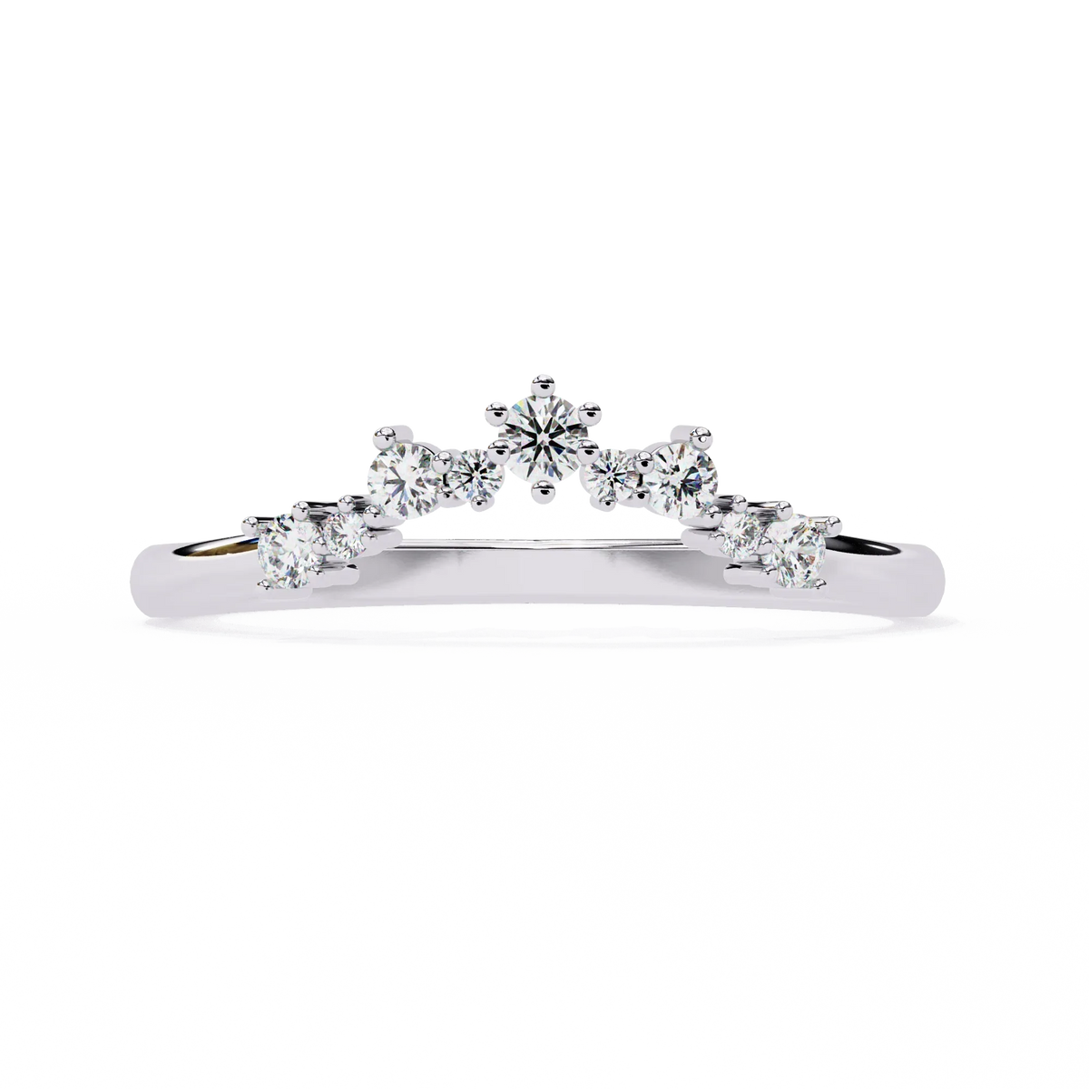 Ophira Celeste Chevron Lab Diamond Band - Ophiratbf