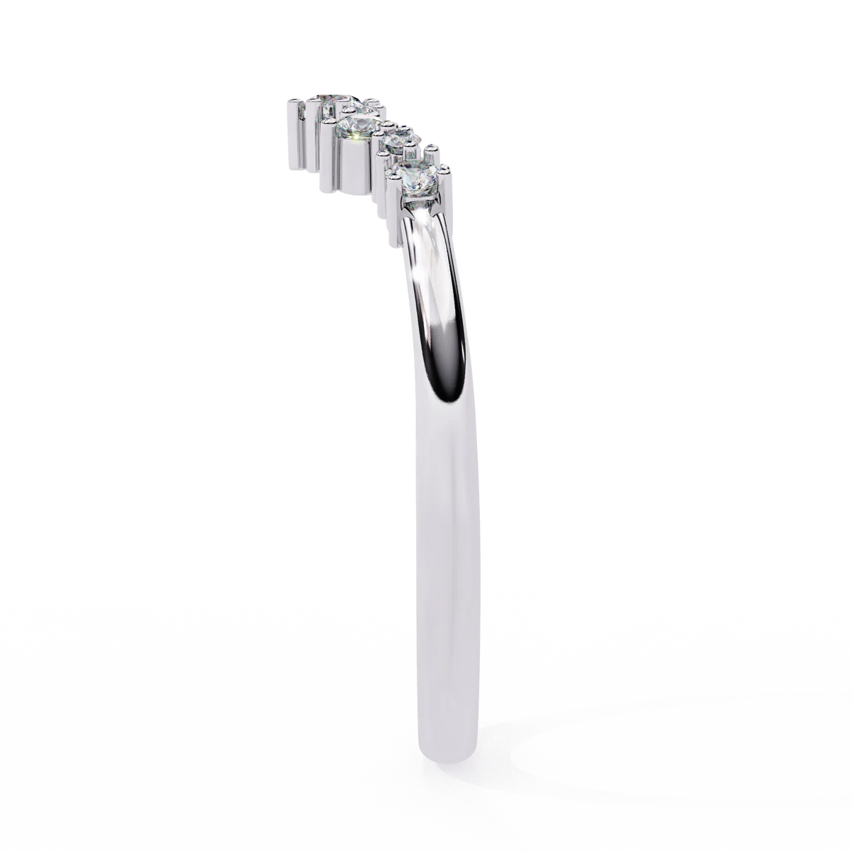 Ophira Celeste Chevron Lab Diamond Band - Ophiratbf