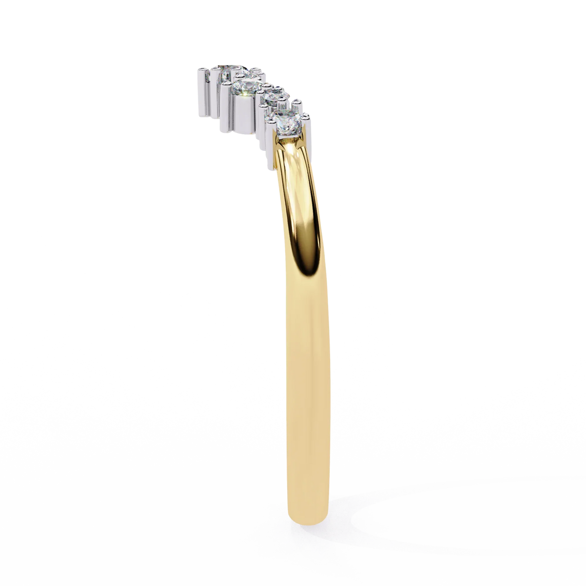 Ophira Celeste Chevron Lab Diamond Band - Ophiratbf