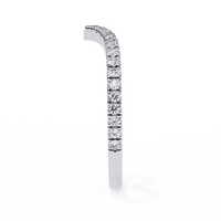 Ophira Pavé Chevron Lab Diamond Band - Ophiratbf