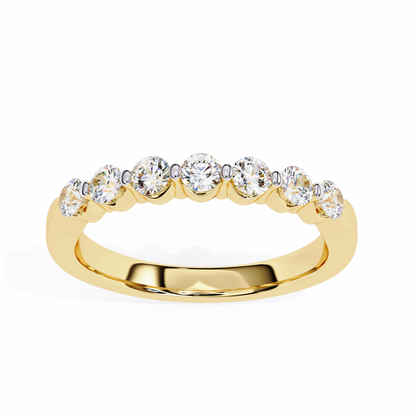 Harmony Seven Lab Grown Diamond Band