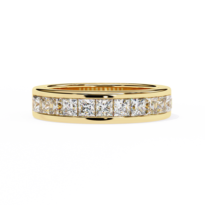 Channel Lab Grown Diamond Band