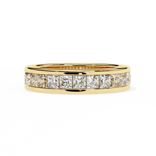 Channel Lab Grown Diamond Band
