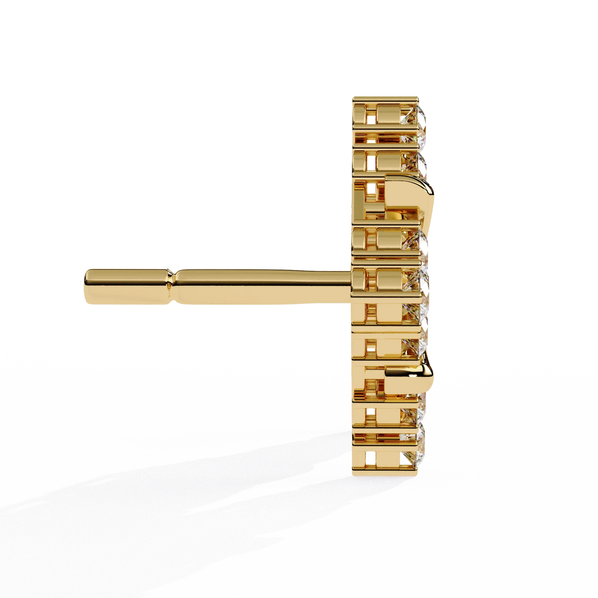 Quilted Radiance Cluster Lab Grown Diamond Studs - Ophiratbf