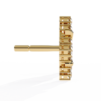 Quilted Radiance Cluster Lab Grown Diamond Studs - Ophiratbf