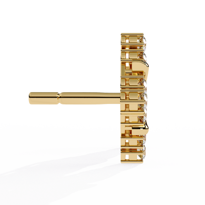 Quilted Radiance Cluster Lab Grown Diamond Studs
