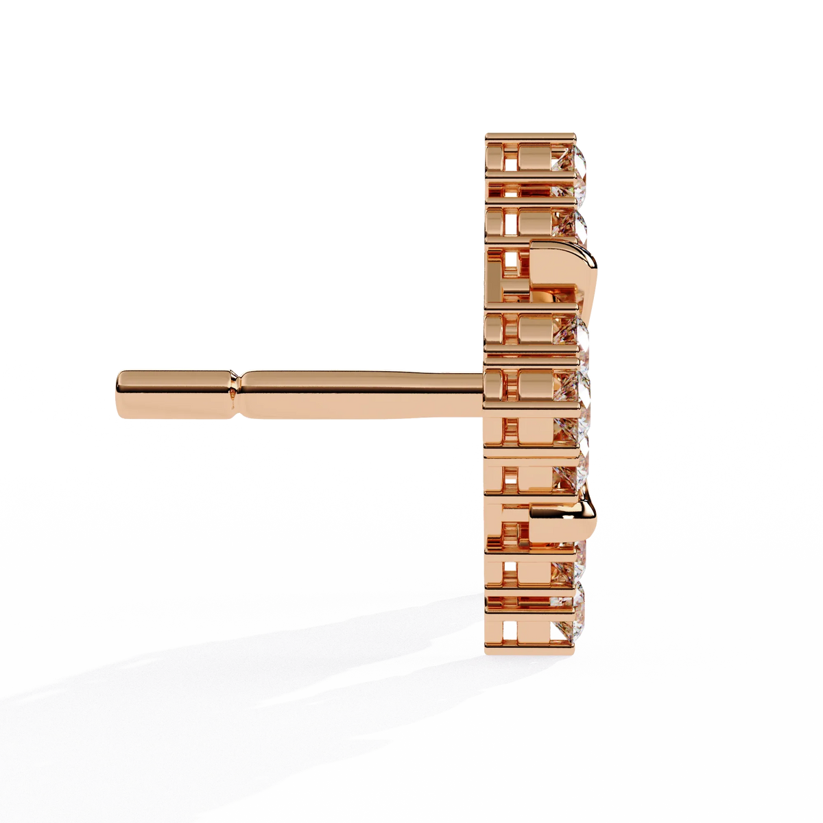 Quilted Radiance Cluster Lab Grown Diamond Studs - Ophiratbf