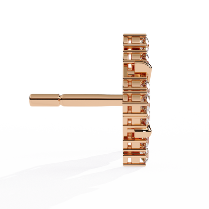 Quilted Radiance Cluster Lab Grown Diamond Studs