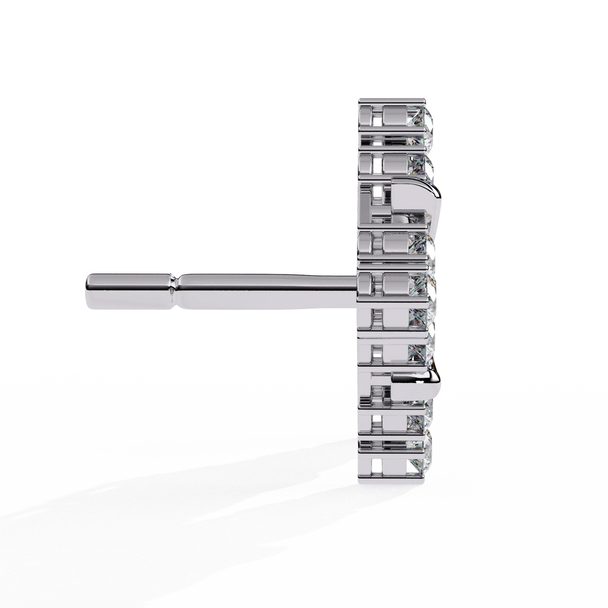 Quilted Radiance Cluster Lab Grown Diamond Studs - Ophiratbf