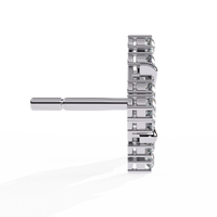 Quilted Radiance Cluster Lab Grown Diamond Studs - Ophiratbf