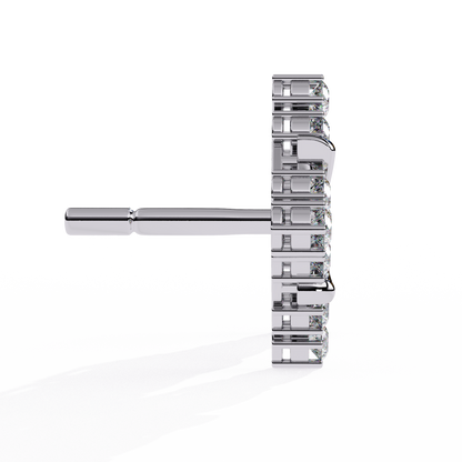 Quilted Radiance Cluster Lab Grown Diamond Studs