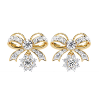 Fête Bow Cluster Lab Grown Diamond Studs - Ophiratbf