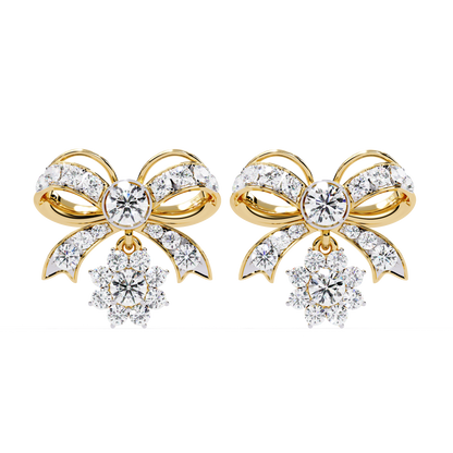 Fête Bow Cluster Lab Grown Diamond Studs