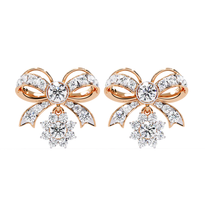 Fête Bow Cluster Lab Grown Diamond Studs