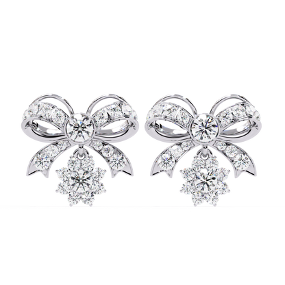 Fête Bow Cluster Lab Grown Diamond Studs