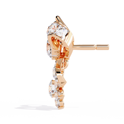 Fête Bow Cluster Lab Grown Diamond Studs