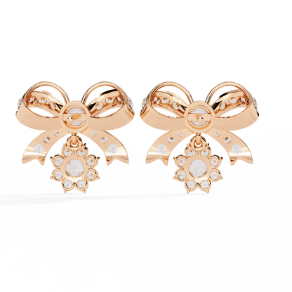 Fête Bow Cluster Lab Grown Diamond Studs