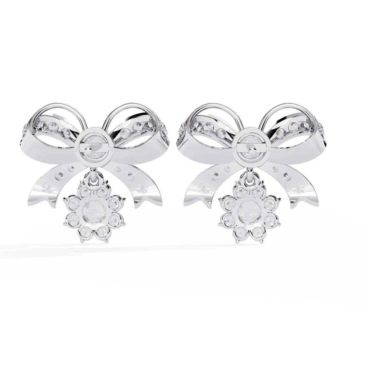 Fête Bow Cluster Lab Grown Diamond Studs - Ophiratbf