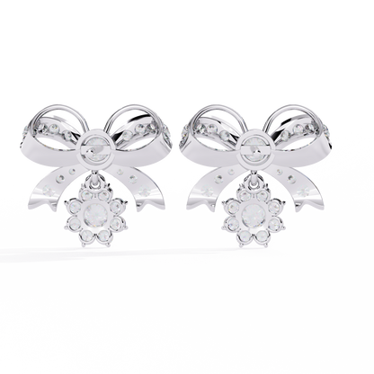 Fête Bow Cluster Lab Grown Diamond Studs