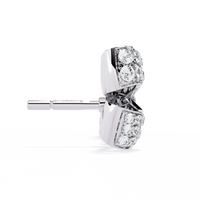 Aria Ribbon Bow Lab Grown Diamond Studs - Ophiratbf