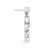 Nova Bubble Bezel Drop Lab Grown Diamond Earrings - Ophiratbf