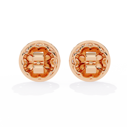 Eclipse Double Halo Cluster Lab Grown Diamond Studs