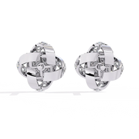Eternal Knot Lab Grown Diamond Studs - Ophiratbf