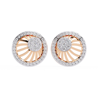Radiance Sunburst Cluster Lab Grown Diamond Studs - Ophiratbf