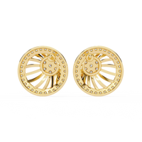 Radiance Sunburst Cluster Lab Grown Diamond Studs - Ophiratbf